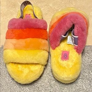 Ugg slippers with wedge heel - size 7, NWOT, never worn.